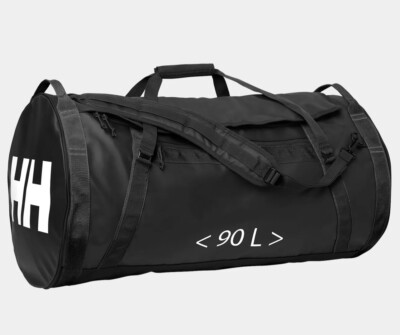 HH Duffel Bag 90L Schwarz Black Noir Helly Hansen Neu OVP