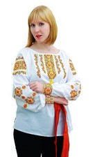 Ukrainian embroidered traditional shirt for ladies, blouse vyshyvanka, all sizes