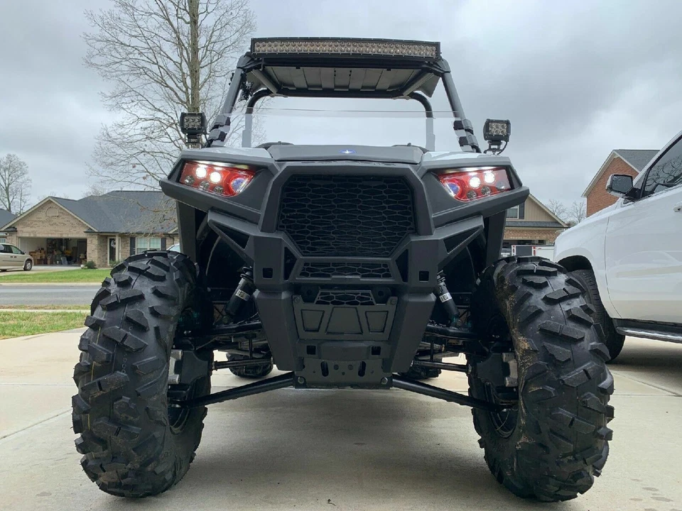 2015-2021 POLARIS RZR 900 & S RED LED HEADLIGHTS CONVERSION KIT 1000 S - Image 4 of 4