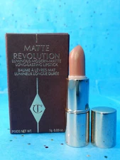 Charlotte Tilbury PILLOW TALK Matte Lipstick Mini Travel Size .03 oz / 1.1g