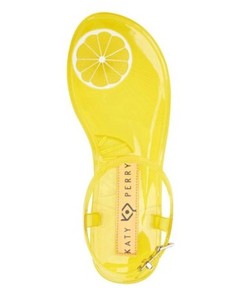 katy perry lemon jelly sandals