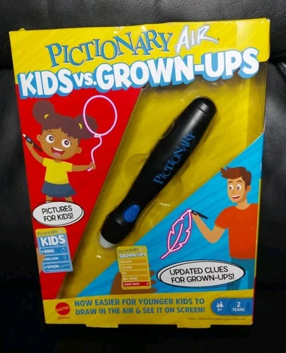 Pictionary Air Kids vs. Grown-ups Game, Kids verses Grownups, Drawing Game