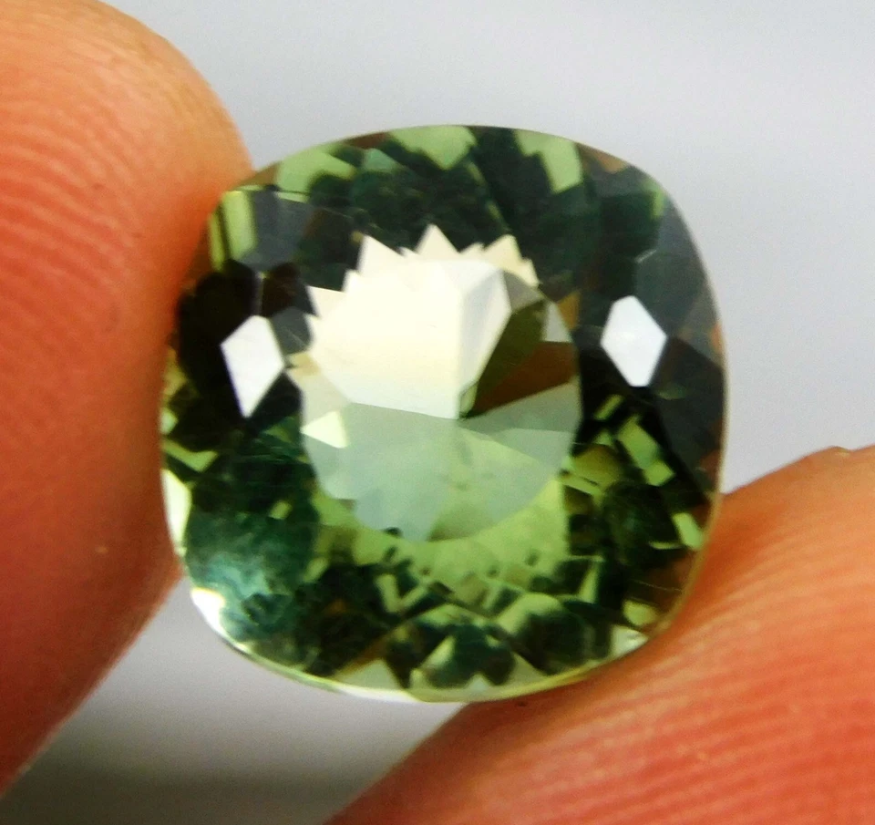 Natural Demantoid Garnet 6.20 Ct Cushion Certified Rare Loose Gemstone Russian - Image 2 of 4