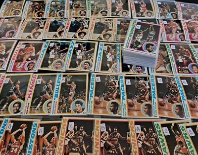 1978-79 TOPPS BASKETBALL CARDS YOU PICK COMPLETE SETS SEE ALL CARDS STARS LOT-2