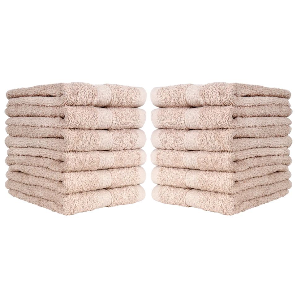 120 toallas de mano de baño, valor a granel, 100 % algodón hilado en anillo, opciones de color 16x27 Foto 4 de 4