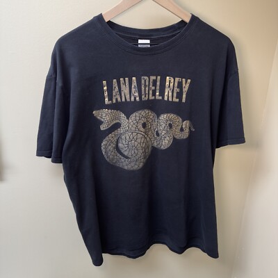 Out Of Print - Lana Del Rey - 2014 - Snake - T shirt - XL | eBay