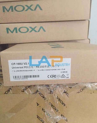 1PCS New For MOXA card CP-168U 8-port RS232 PCI multi-serial card with cable #E6
