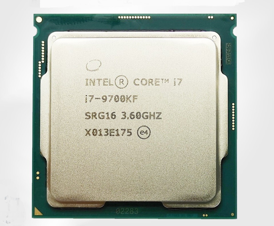 CPU Intel Core i7-9700KF CPU Intel Core i7 9700KF 3.6Ghz 8 Core 12MB Cache LGA1151 SRG16