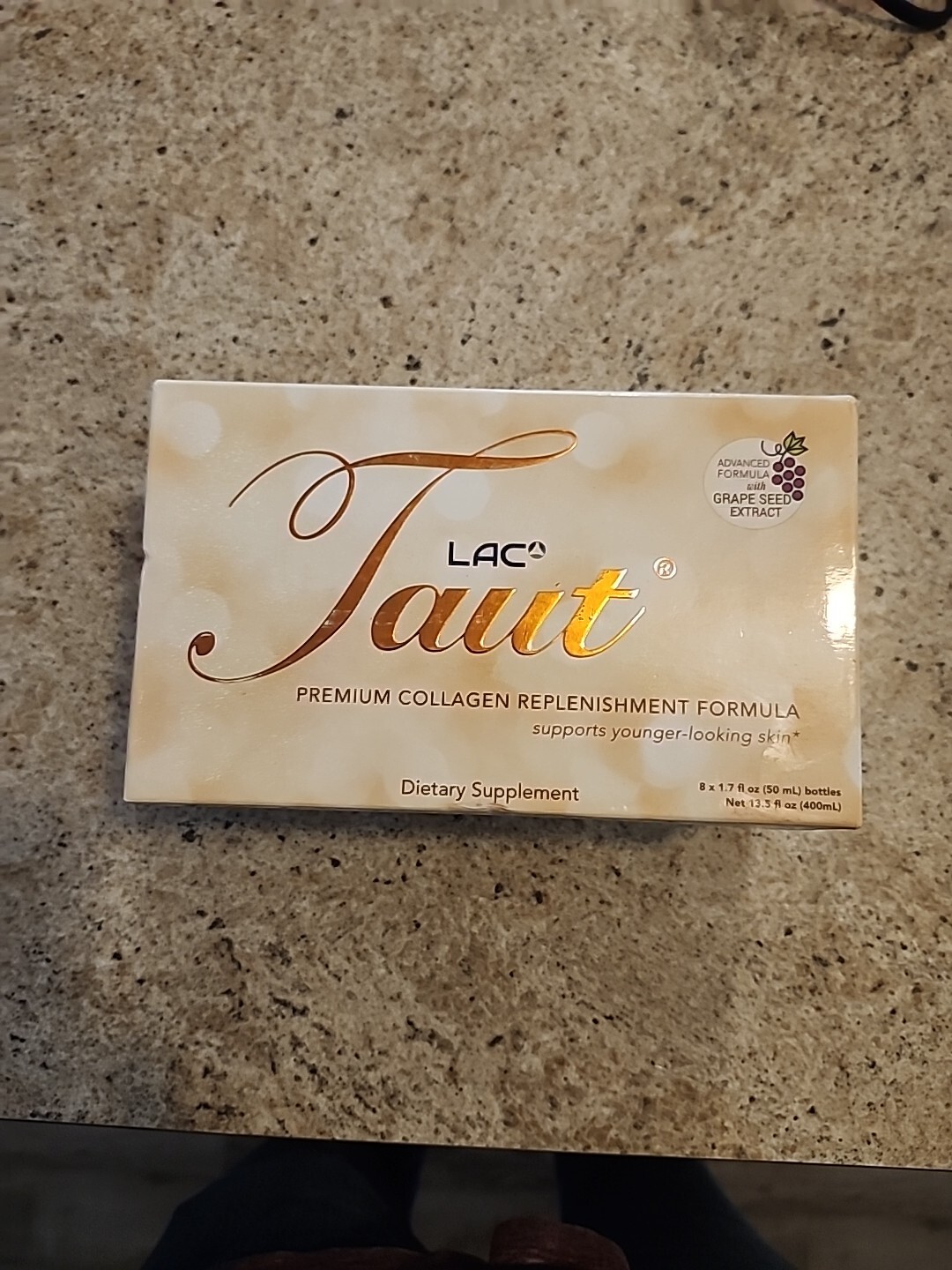 Taut Dietary Supplement Premium Collagen Replenishment Formula 8 x 1.7 fl oz