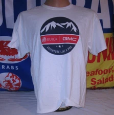 BUICK GMC Adventure Like A Pro T Shirt Men's XL Cars Automobile GENERAL MOTORS
