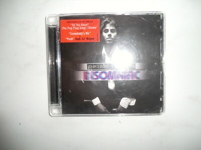 Enrique Iglesias Insomniac CD  Ring My Bells Push Do You Know Sombody's Me 78
