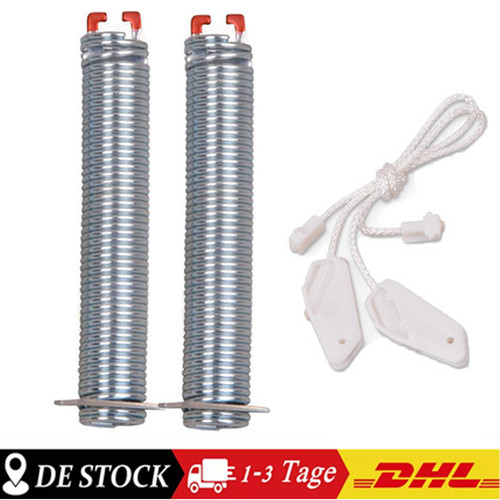 Reparatursatz Türscharnierfeder + Seilzug Spülmaschine für Bosch Siemens 754866
