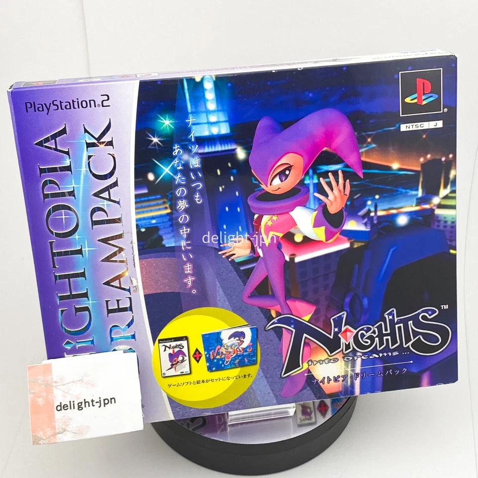 NIGHTS into dreams PS2 NIGHTOPIA DREAMPACK SONY playstation Japan IMPORT SEGA - Image 2 of 4