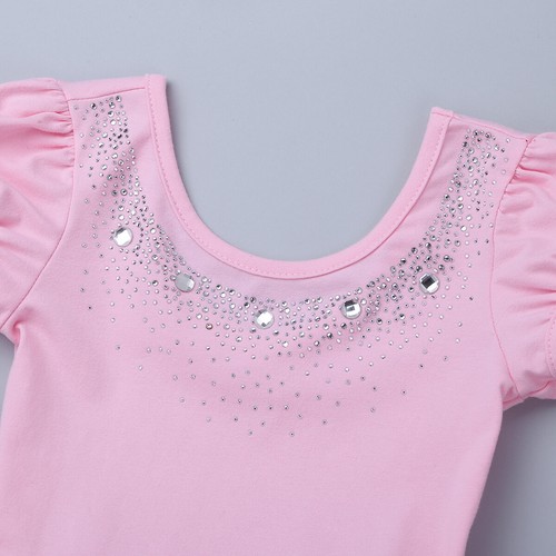 US Girls Ballet Dance Tutu Dress Leotard Gymnastics Camisole Skirted Dancewear - Picture 8 of 69