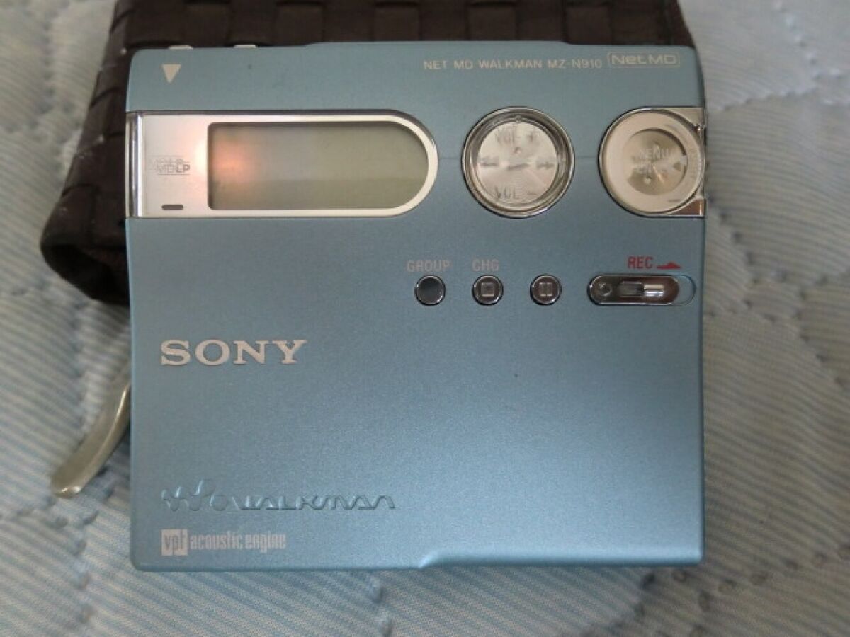 SONY MZ-N910(S) MDウォークマン-