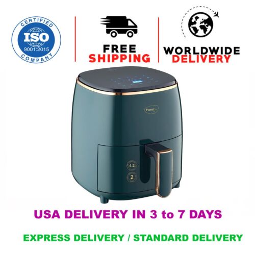 4.2L Digital Air Fryer 4.43Quart Smart Electric Oven Oil less 1200 Watt 230V - 第 1/17 張圖片