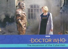 Doctor Who 2022 Parallel Base chase card number 55 Ascension of the Cyberman