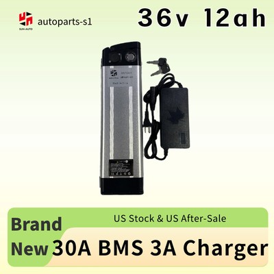 36V 12Ah EBIKE Battery Lithium Ion 30A BMS Electric Bicycle Scooter 800W li-ion