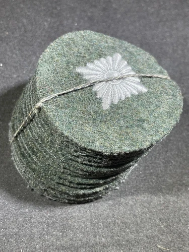 x14 UNISSUED BUNDLE WW2 WWII German Military Heer Army Green Sleeve Rank Patch