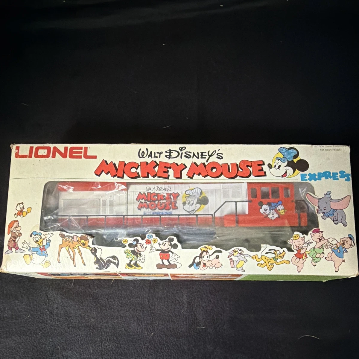 Lionel Mickey Mouse O Scale Model Railroad Freight Cars products