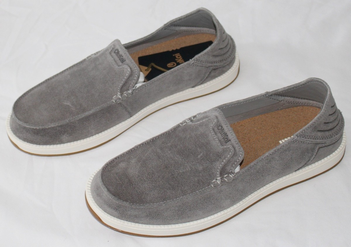 OluKai Ka\'a Loafer Slip on Shoes Men\'s Size 8 Grey New OluKai Ka main image 4