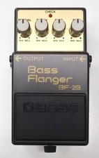 BOSS BF-2B Bass Flanger Pedale per chitarra effetti 1990 #52 con scatola DHL o EMS