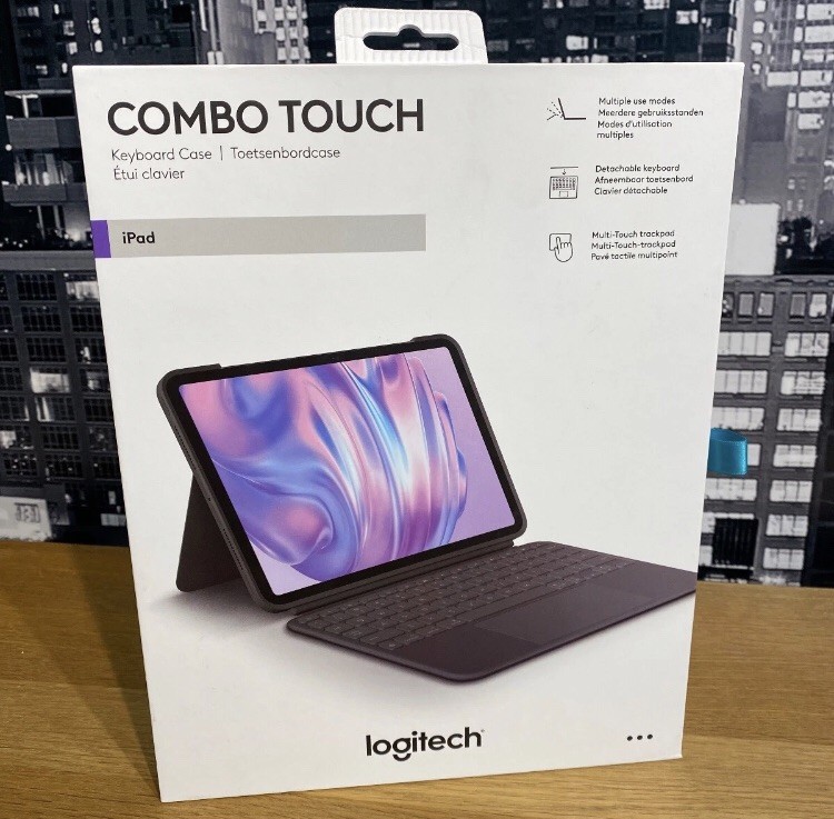 Logitech Combo Touch Keyboard Case Apple iPad Pro 11"" M4 M5 Graphite Original