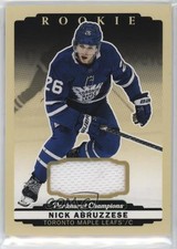 2022 Upper Deck Parkhurst Champions Rookies Jersey Nicholas Abruzzese Nick 1gk6