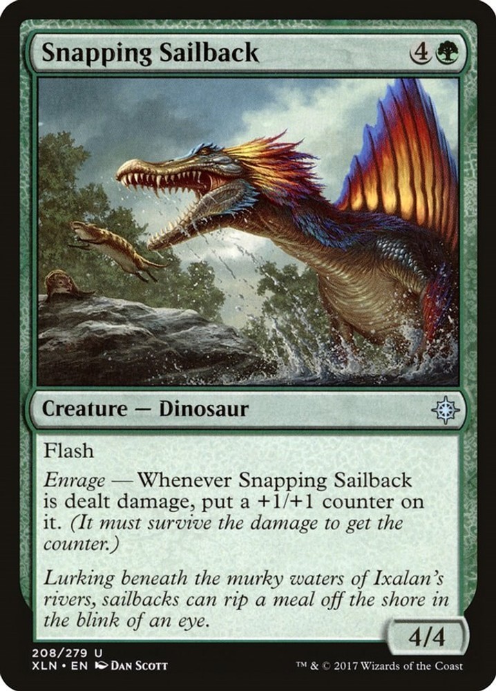 NM - Snapping Sailback [XLN - 208] Ixalan