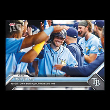 Tampa Bay Rays - 2023 MLB Topps Now Card 77 - Print Run: 295 Tampa Bay Rays