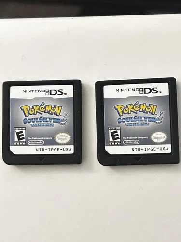 New ListingTwo Pokémon SoulSilver Version for Nintendo DS Game Cartridge Tested Works  READ