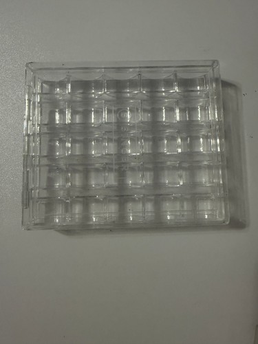 SEWING LOT Plastic Bobbin Holder Holds 25 + 21 Easy to Stack For Machine Thread - Picture 2 of 3