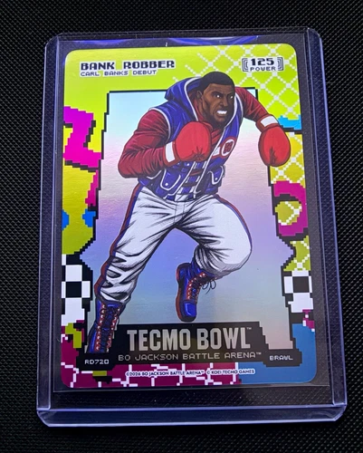Tecmo Bowl Bank Robber Carl Banks Bo Jackson Battle Arena 80’s Rad Brawl SP