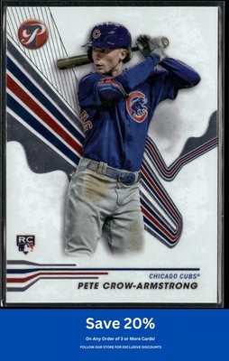 Pete Crow-Armstrong Rookie 2024 Topps Pristine #90 Chicago Cubs