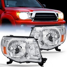 Pair of Toyota Tacoma Headlights Assembly for 2005 - 2011 Replacement
