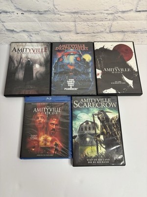 Amityville Death Toilet (DVD) Crap Horror Lot Of 5 Moon Scarecrow Misery Road