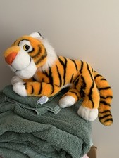 Mattel Disney Aladdin Raja Tiger Plush Stuffed Animal Vintage 1992 MPN 2062