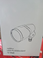 LED Flood Light 12 Watt Black
