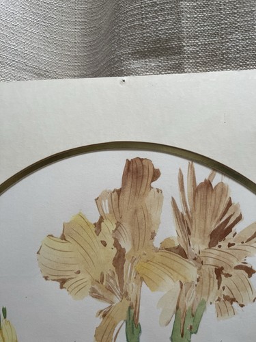 C.F. Chang Chiang Signed Watercolor Floral Chinese Brush Painting - Picture 10 of 14