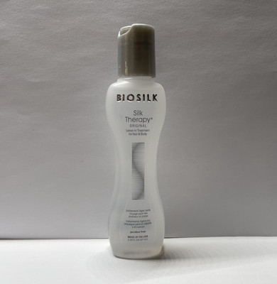 Biosilk Silk Therapy , Original Leave-In Treatment, For Hair & Body, 2.26 oz 