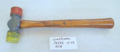 #ad T21A Craftsman 38292 Soft Face Hammer Rubber amp; Nylon 12oz Specialty Tool $17.56