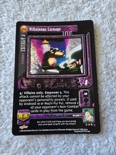 DBGT Dragon Ball GT Alt FOIL Villainous Carnage 104 CCG Ilimitado Super 17 Saga
