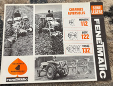 Fenet Fenetmatic 112 122 132 Plow Brochure DCPA26
