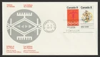 Canada #565b, Plains Indians, Pair, Tagged, Type A, First Day Cover, FDC 1972