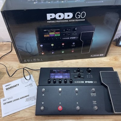 Line 6 POD Go Floorboard Compact Professional Guitar Processor