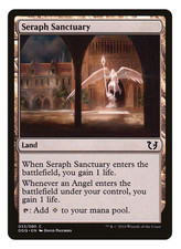 MTG - 1 x Seraph Sanctuary - Land - Duel Decks: Blessed Vs Cursed (DDQ) - LP