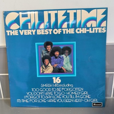 THE CHI-LITES - CHI-LITIME 1976 UK 1st VINYL LP BRUNSWICK BRLS 3023 VG+/VG