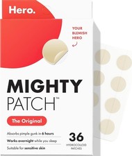 Hero Mighty Patch 72 Count The Original Hydrocolloid Acne Pimple Patch Blemish