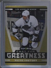 2018-19 Synergy Cast for Greatness Gold Bounty 9/10 Wayne Gretzky #CG-10 HOF 0c3