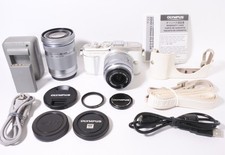  Top MINT 1000 Shots Olympus PEN E-PL9 Digital Camera w/14-42mm 40-150mm Lens